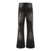 Unisex Clothing Breathable Casual High Street Washed Distressed Flared Jeans Unisex Loose Wide Leg Straight Trousers_viptrois.com