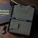 Nordmann First-Line Men's Semi-High Collar 100% Pure Classic Solid Color Business Plus Size Knitted Base Cashmere Sweater_viptrois.com