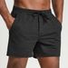 Men's Performance Dual-Tone Shorts – Quick-Dry Stretch Knit For Yoga, Gym & Outdoor Adventures (S-XXL, 4 Colors)_viptrois.com