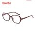Men's Glasses Polygonal Frame Old Light Glasses HD Anti Fatigue Old Middle Aged Reading Glasses Combination_viptrois.com