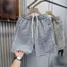 Men's Clothing Men's Summer Trendy Sports Casual Shorts Loose Large Size Five Point Pants Thin Design Niche Brand_viptrois.com