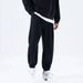 Men's Solid Color Casual Pants With Drawstring Waist & Pockets | Straight & Tapered Leg Options For Daily Wear_viptrois.com