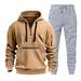 Men's Zip-Up Hoodie With Multiple Pockets - Fleece Lined Pullover Sweatshirt For Casual & Sports Wear_viptrois.com
