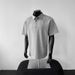 boy American Style Regular Shoulder Short Polo Shirt Men Summer Heavyweight Youth T-Shirt Turn-Down Collar Raglan_viptrois.com