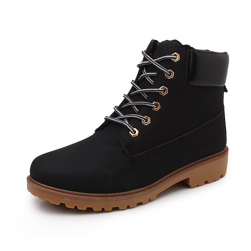Men's Shoes Men's Autumn And Winter Padded Martin Boots, High Top Casual Work Boots, Large Size, AliExpress, Outdoor Men's Short Boots Shoes_viptrois.com