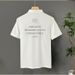 Men's Letter Print Polo Shirt | Breathable Cotton Pique Knit | Slim Fit Short Sleeve Tee For Casual Style_viptrois.com