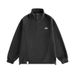 Minimally Embroidered Stand Up Collar Half Zip Hoodie Men's Trendy Brand Loose Casual Sportswear_viptrois.com