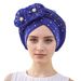 Space Layer Hot Diamond Two Flowers Multi Layer African Dinner Hat Auto Gele Baotou Hat_viptrois.com
