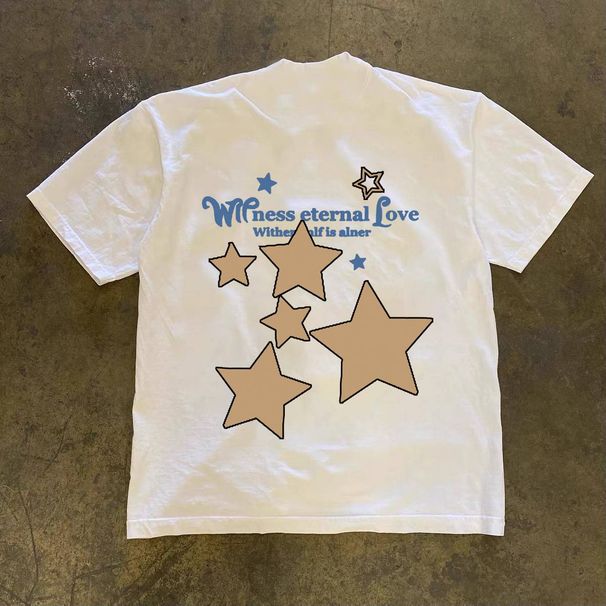 2025 Summer Essential Unisex Oversized Cotton Short-Sleeve T-Shirt – Trendy Loose Fit Casual Tee For Men And Women_viptrois.com