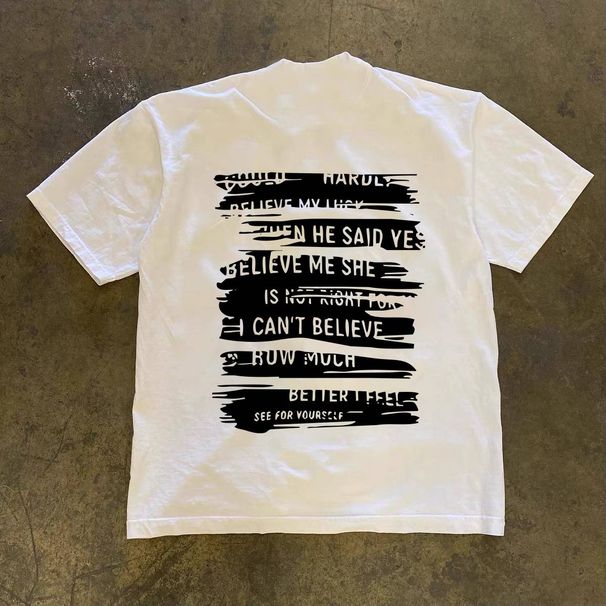 2025 Summer Essential Unisex Oversized Cotton Short-Sleeve T-Shirt – Trendy Loose Fit Casual Tee For Men And Women_viptrois.com