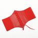 Palace style ladies super wide waist belt fashionable elastic tight elastic waist belt body shaping waist belt decorative dress_viptrois.com