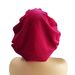 Flannel double layer sleeping cap warm velvet wood ear double layer princess home hat winter new hair care hat_viptrois.com