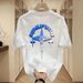 Men's Clothing High Street Cross Pure Cotton Short Sleeved Large Size Heavy Handsome T Shirt_viptrois.com