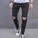 Man's clothing Stretch skinny jeans for men Stretch skinny pants for men jeans_viptrois.com