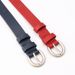 New style women's belt casual versatile hollow belt women's fine decoration simple fashion pin buckle trouser belt_viptrois.com