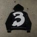 Hot-selling 3D Printed Fashion Zipper Sweater, Early Autumn Comfortable Casual Personalized Street Black Coat_viptrois.com