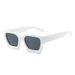 Two Circles Trendy Square Frame Sunglasses - Large Frame Fashion Glasses For Men & Women_viptrois.com