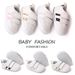 Mother & Kids Baby Velcro White Sneakers New Baby Shoes Toddler Shoes Soft Soled Shoes_viptrois.com