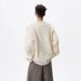 Pure Pullover Cable Knit Sweater Collar Veratile Knitted Looe Fit Autumn Winter Draped Japanee Style Men' Clothing_viptrois.com