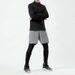 Men's Clothing New Two Piece Sports Trousers Men's Quick Drying Elastic Basketball Training Summer New Thin Fitness Running Casual Pants_viptrois.com
