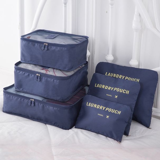 Travel Storage Bag Set Storage Bag Six Piece Set Luggage Storage Waterproof Storage Bag Storage Bag 6 Piece Set_viptrois.com