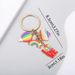 Mother & Kids Drop Alloy Love Rainbow Hot Air Balloon Jewelry Accessories_viptrois.com
