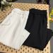 Men's Large Size Pleated Ice Silk Shorts Summer Thin Quick Drying Beach Pants Loose Sports Casual Five Point_viptrois.com