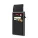 Luggage & Bags Aluminum Alloy Metal Card Box Side Push One Click Card Out Simple Anti Theft Brush Lycra Card Holder Oblique Mouth_viptrois.com