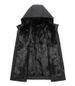 Men's Detachable Mink-Lined Parka – Hooded Winter Coat With Premium Fur Trim (Black/Grey/Steel Grey, Sizes L-4XL)_viptrois.com