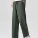 Men's Korean Style Casual Pants – Summer Lightweight Joggers (M-5XL, Elastic Cuffs, Quick-Dry, Loose Fit, Trendy Streetwear)_viptrois.com