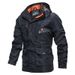 Men's Clothing Spring Autumn Winter Oversized Hooded Jacket, Lightweight Windbreaker For Spring/Fall/Winter, Outdoor Casual Long Coat With Pockets_viptrois.com