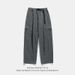 Men's Clothing Japanese Outdoor Functional Style Casual Pants Men's Spring New Style Water Repellent Side Pocket Design Loose Workwear Trousers_viptrois.com