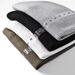Men's Clothing Waffle Knit Long Sleeve T-Shirt With Cuffed Sleeves - Textured Casual Crew Neck Pullover For Everyday Wear (White, Black, Gray, Green)_viptrois.com
