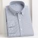Men's 100% Cotton Oxford Shirt, Long Sleeve Casual Plaid Shirt, Relaxed Fit Button Down Shirt For Men, Big & Tall Sizes Available_viptrois.com