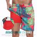 Summer New Style Men's Short Pants, Fashionable Beach Pants For Vacation, Men's Large Size, Four-cornered, Made Of Milk Silk With Lining Inside_viptrois.com