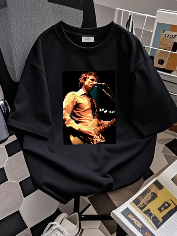 New JEFF BUCKLEY Singer Short Sleeve Black All Size Unisex T-Shirt TMB280 Homme Breathable Slightly Casual Streetwear Stylish Designer Clothes_viptrois.com