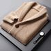 1 Autumn New Long Sleeve Sweater Men's Knitted Korean Style Turn-Down Collar Fashion Cardigan Wholesale We8850_viptrois.com