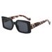 Men's Sunglasses New Square Frame Sunglasses Colorful Modern Ins Style Sunglasses Small Frame Fashionable Jelly Color Sunglasses_viptrois.com