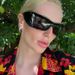 Sunglasses Ins Style Trendy Brand Cat Eye Thick Frame Y2K Internet Celebrity Concave Shape Sunglasses For Men And Women_viptrois.com
