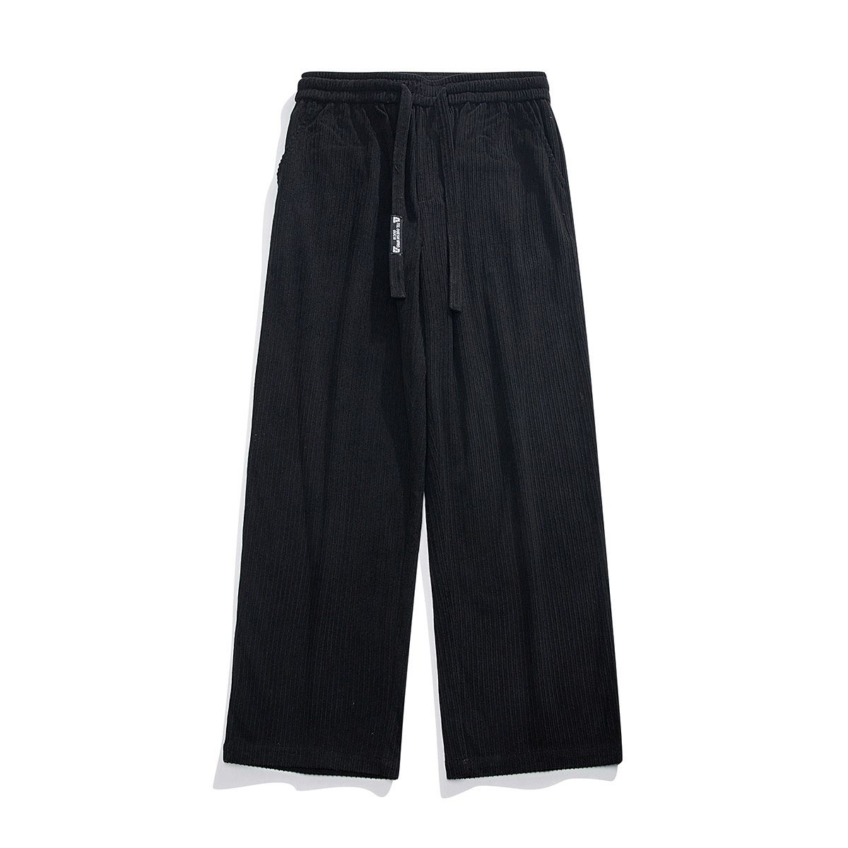 Nordmann Fashion Autumn Winter New Floor-Length Corduroy Loose Versatile Straight-Leg Pants Hong Kong Style Trendy Men_viptrois.com