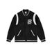 Men's Clothing Autumn And Winter New Contrast Color Loose Embroidered Jacket Baseball Jacket Couple Cotton Jacket Men And Women_viptrois.com