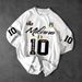3D Digital Printed Rugby Jersey Short Sleeved Breathable Summer Men's T-Shirt No. 10 Design Personalized Rugby Uniform_viptrois.com
