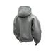 Men's Box-Cut Zip-Up Hoodie - Cleanfit Cropped Jacket With Oversized Fit, Streetwear Pullover In Grey For Urban Style_viptrois.com
