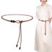 New Style Belt Women, Slim Accessory For Sweaters, Long Dresses, High-End Rope, White Decorative Waist Chain_viptrois.com