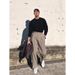 European Mid-waist Trousers Men's Paris Buckle Design Double-pleated Loose Straight Gorger Trousers Non-ironing Casual Suit Trousers_viptrois.com