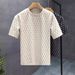 Men's Clothing Handsome Street Style Short Sleeved T Shirt For Men New Summer High End Clothes_viptrois.com