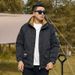 Winter Plus Men's Thick Fat, Trendy Fat Guy, Jacket, Cotton Jacket With Added Thickness Of 300 Pounds_viptrois.com