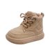 Winter new children's snow boots plus velvet warm cotton shoes short boots boys baby shoes girls bread shoes wholesale_viptrois.com