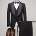 Men's Clothing Boutique Suits Performance Studio Evening Dress Wedding Groom Suit Three Piece Suit_viptrois.com