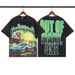 Brand New Summer Collection Loose Casual Unisex Trendy Short-Sleeve T-Shirts In Stock_viptrois.com